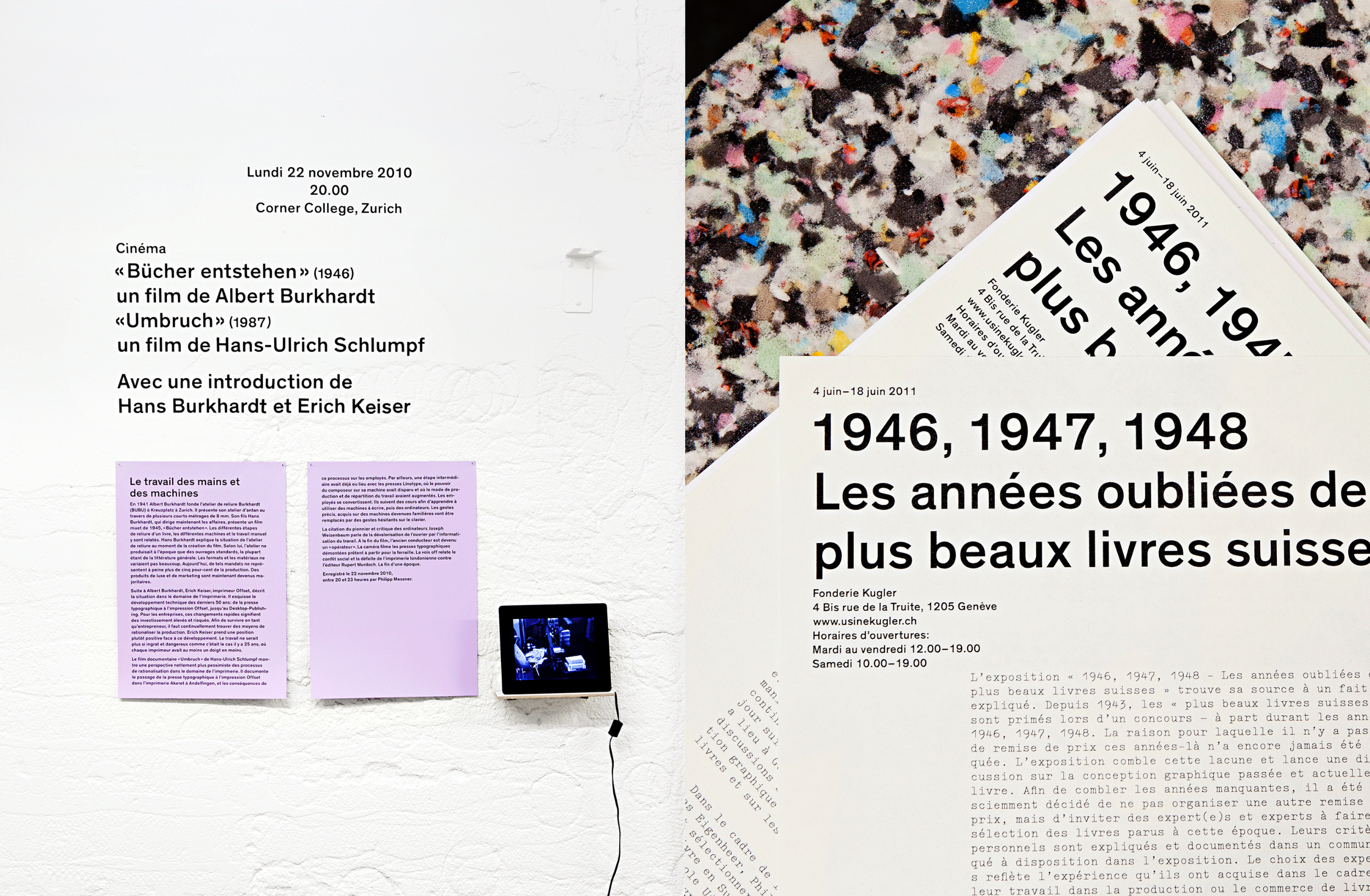 Missing Years Exhibition Flyer